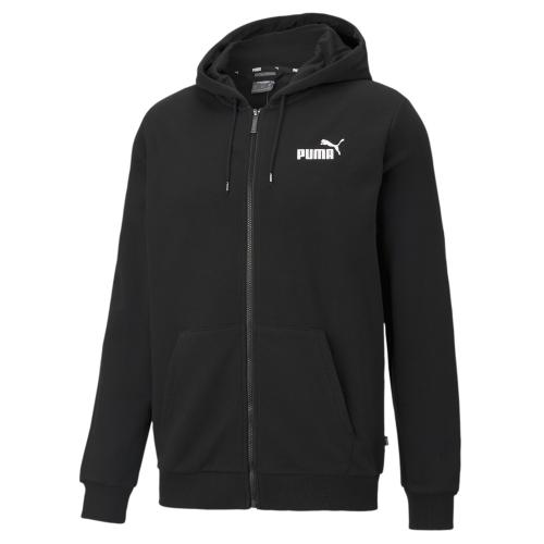 Puma ESS Small Logo FZ Hoodie TR - Puma Black (Grösse: XXL) von Puma