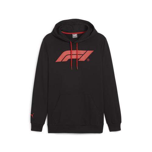 Puma F1 ESS Logo Hoodie - puma black (Grösse: M) von Puma