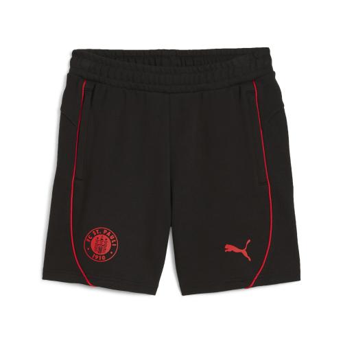 Puma FCSP Casuals Shorts Jr - puma black (Grösse: 116) von Puma