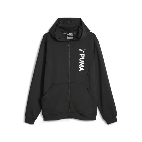 Puma Fit Double Knit FZ Hoodie - puma black (Grösse: M) von Puma