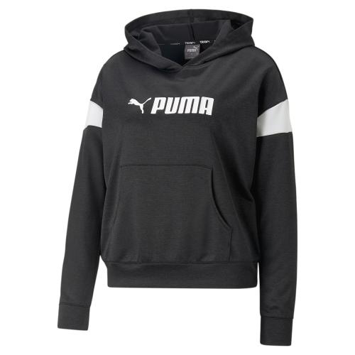 Puma Fit Tech Knit Hoodie - puma black heather (Grösse: XL) von Puma