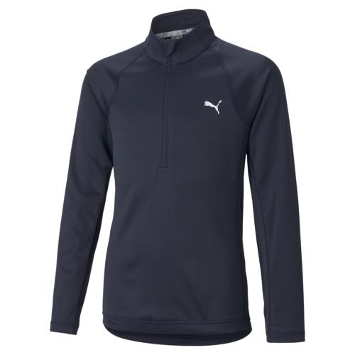 Puma Girls 1/4 Zip - navy blazer (Grösse: 128) von Puma