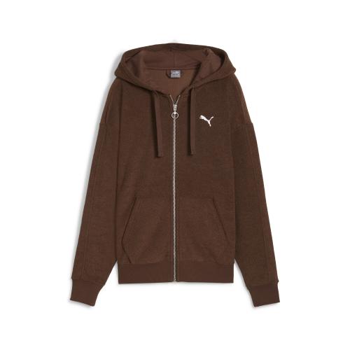 Puma HER Winterized FZ Hoodie - espresso brown (Grösse: L) von Puma