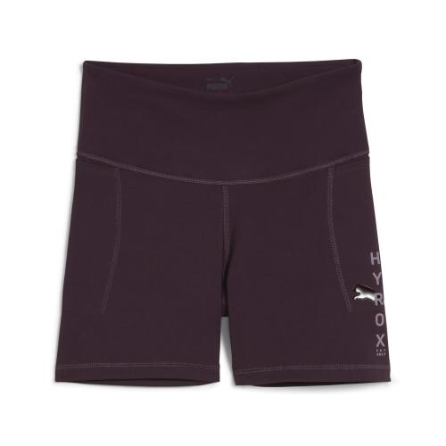 Puma HYROX x PUMA Cloudspun HW 5 Tight Short - midnight plum (Grösse: S) von Puma