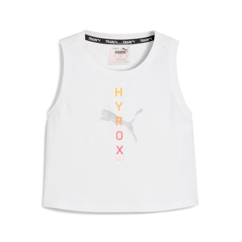 Puma HYROX x PUMA Cloudspun Sleeveless Tank - puma white (Grösse: XS) von Puma