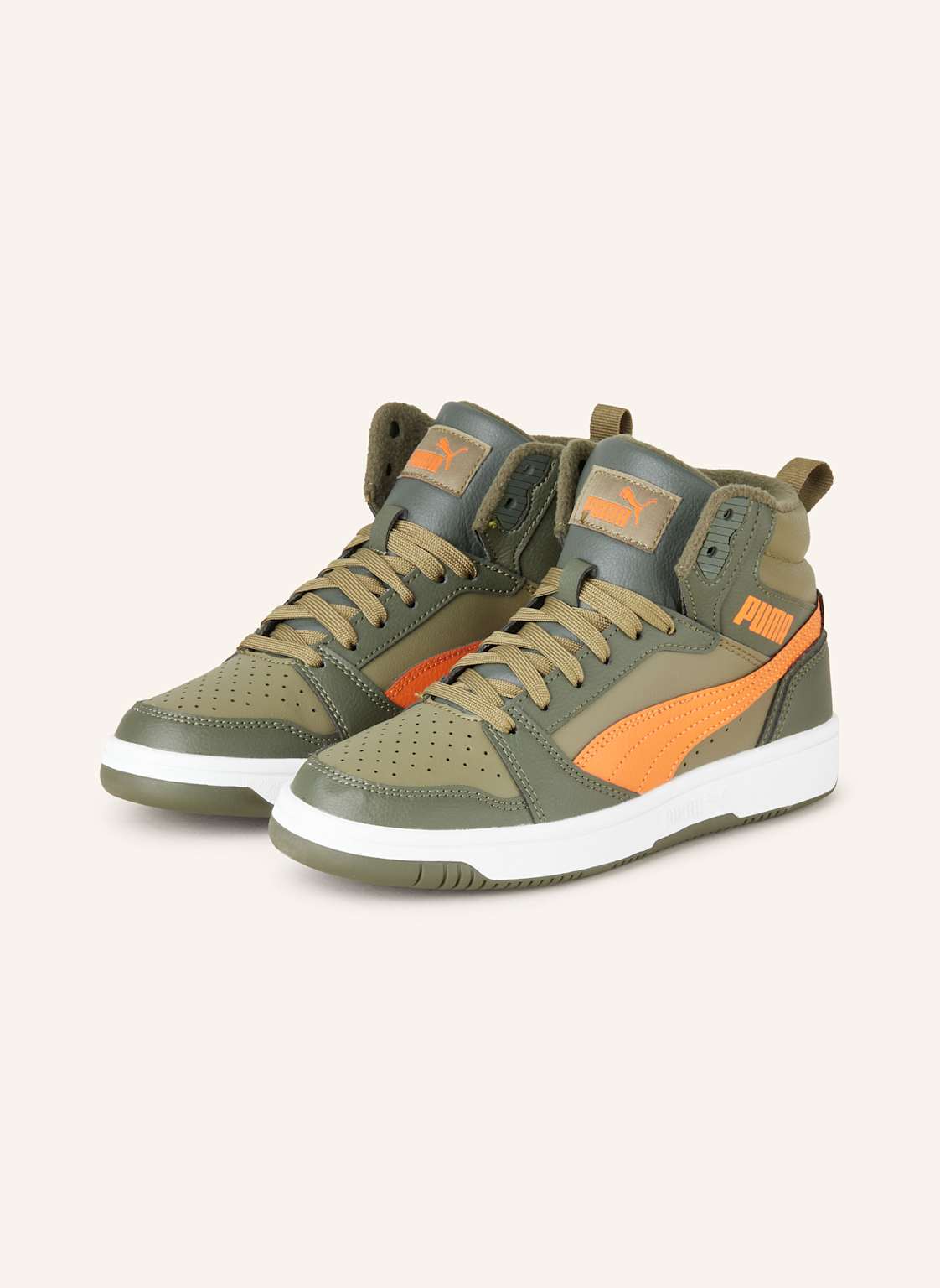 Puma Hightop-Sneaker Rebound v6 gruen von Puma