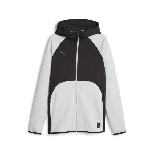 Puma Hoops Team Dime Jacket - light gray heather (Grösse: L) von Puma