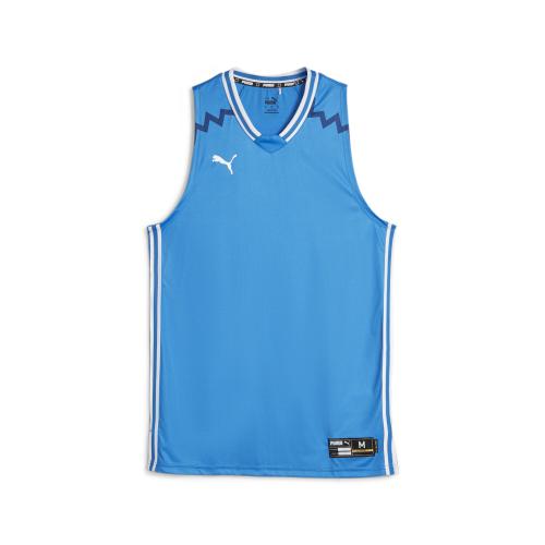 Puma Hoops Team Game Jersey - electric blue lemonade (Grösse: 3XL) von Puma