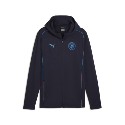 Puma MCFC Casuals Hooded Jkt - new navy (Grösse: L) von Puma