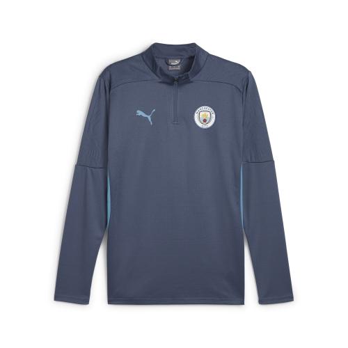 Puma MCFC Training 1/4 Zip Top - inky blue (Grösse: 3XL) von Puma