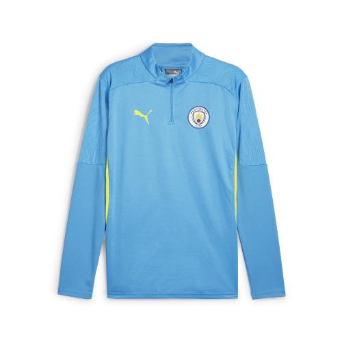 Puma MCFC Training 1/4 Zip Top - magic blue (Grösse: L) von Puma