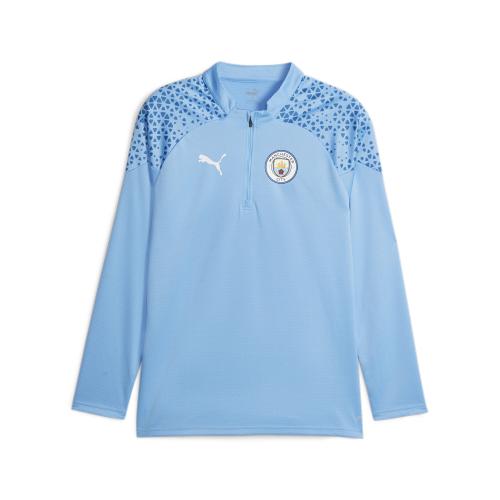 Puma MCFC Training 1/4 Zip Top - team light blue (Grösse: 3XL) von Puma