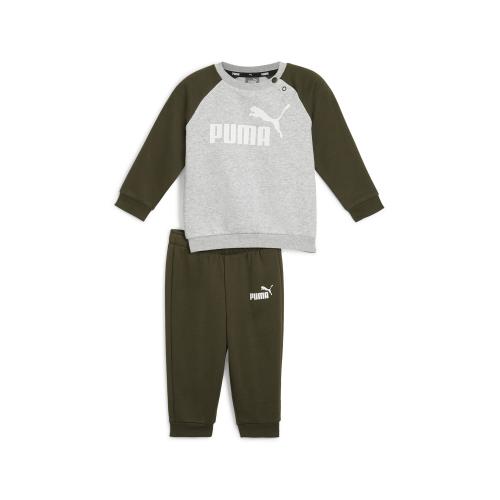 Puma Minicats ESS Raglan Jogger FL - dark olive (Grösse: 104) von Puma