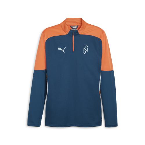 Puma Neymar JR Creativity 1/4 Zip Top - ocean tropic (Grösse: L) von Puma