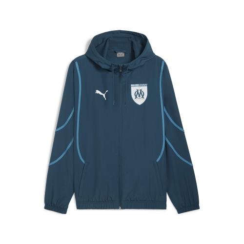 Puma OM Prematch Woven Jacket - ocean tropic (Grösse: L) von Puma