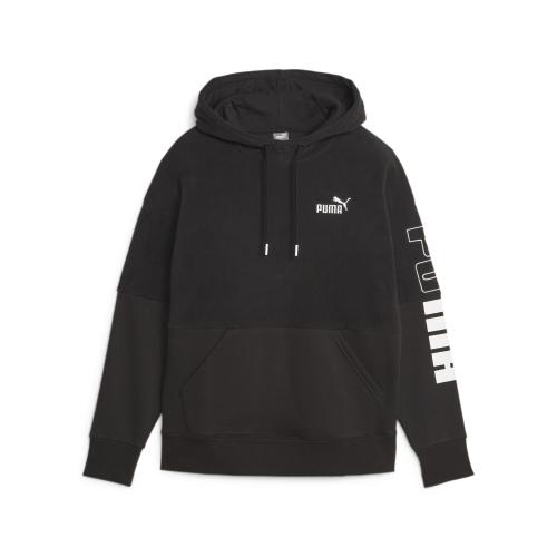 Puma POWER Colorblock High-Neck Hoodie Winterized - puma black (Grösse: S) von Puma