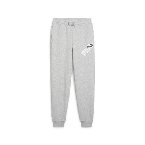 Puma POWER Graphic Sweatpants TR cl B - light gray heather (Grösse: 140) von Puma