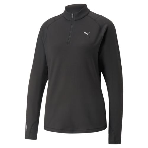 Puma RUN CLOUDSPUN 1/2 ZIP W - puma black (Grösse: L) von Puma