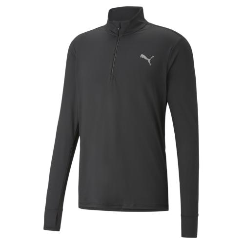 Puma RUN FAVORITE 1/4 ZIP M - puma black (Grösse: XL) von Puma