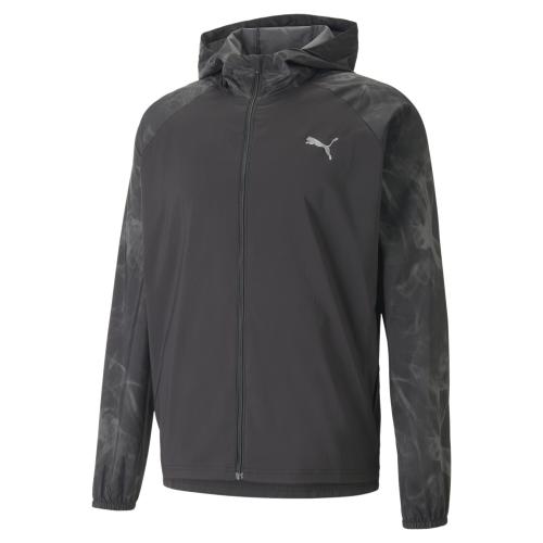 Puma RUN FAVORITE AOP WOVEN JACKET - puma black (Grösse: M) von Puma