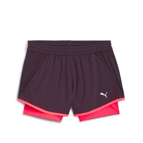 Puma RUN FAVORITE VELOCITY 2IN1 3 SHORT W - midnight plum (Grösse: XS) von Puma