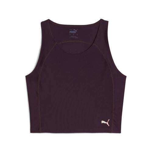 Puma RUN ULTRAFORM CROP TANK W - midnight plum (Grösse: L) von Puma