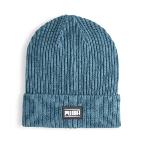 Puma Ribbed Classic Cuff Beanie - cold green (Grösse: ADULT) von Puma