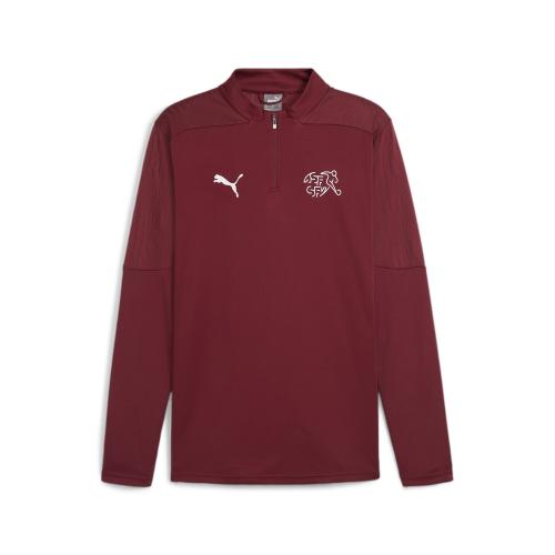 Puma SFV Training 1/4 Zip Top - team regal red (Grösse: L) von Puma