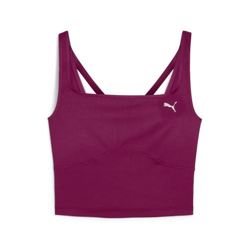 Puma STUDIO CLOUDSPUN RIB TANK - SHORT - magenta gleam (Grösse: L) von Puma