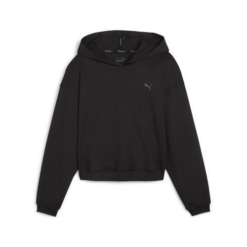 Puma STUDIO FOUNDATIONS HOODY - puma black (Grösse: M) von Puma