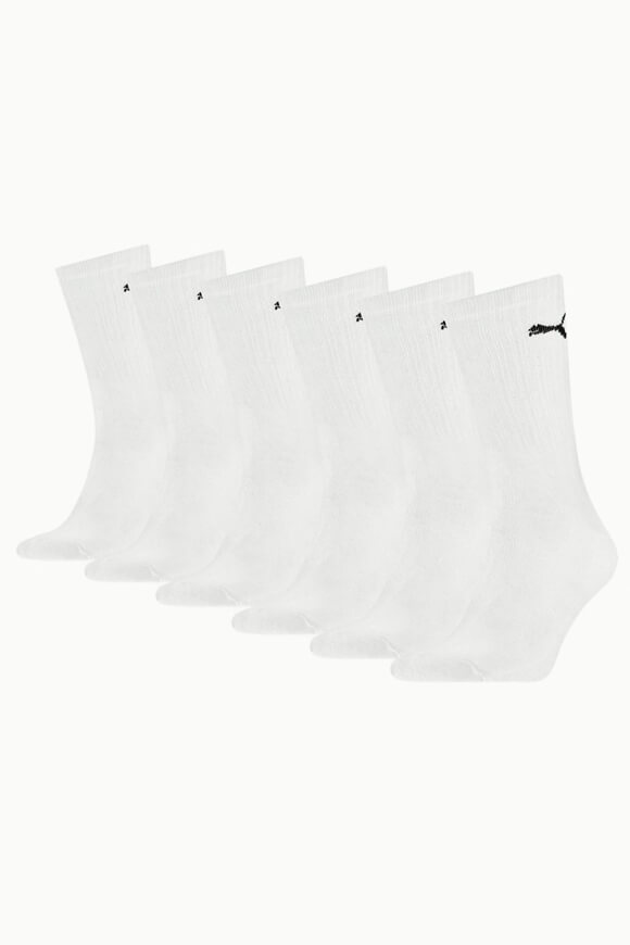 Puma Sechserpack Socken | Weiss | Herren  | EU35-38 von Puma