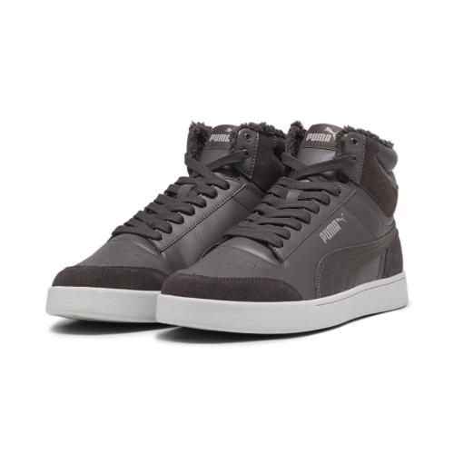 Puma Shuffle Mid Fur - flat dark gray (Grösse: 42) von Puma