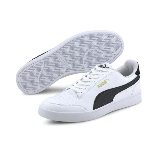 Puma Shuffle - Puma White-Puma Black-Puma Team Gold (Grösse: 47) von Puma