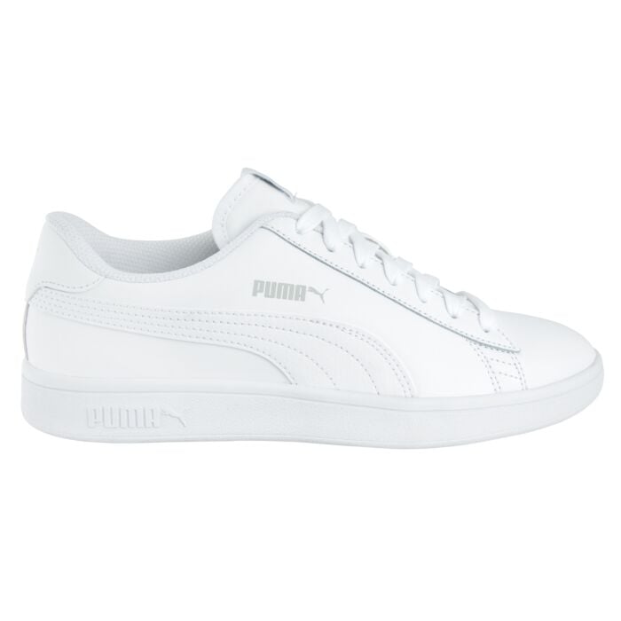 Puma Smash V2 aus Leder Retro-Style Unisex weiss, 37.5 von Puma