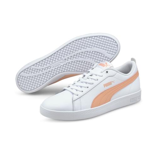 Puma Smash Wns v2 L - Puma White-Apricot Blush-Puma Black (Grösse: 41) von Puma