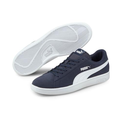 Puma Smash v2 - Peacoat-Puma White (Grösse: 38.5) von Puma