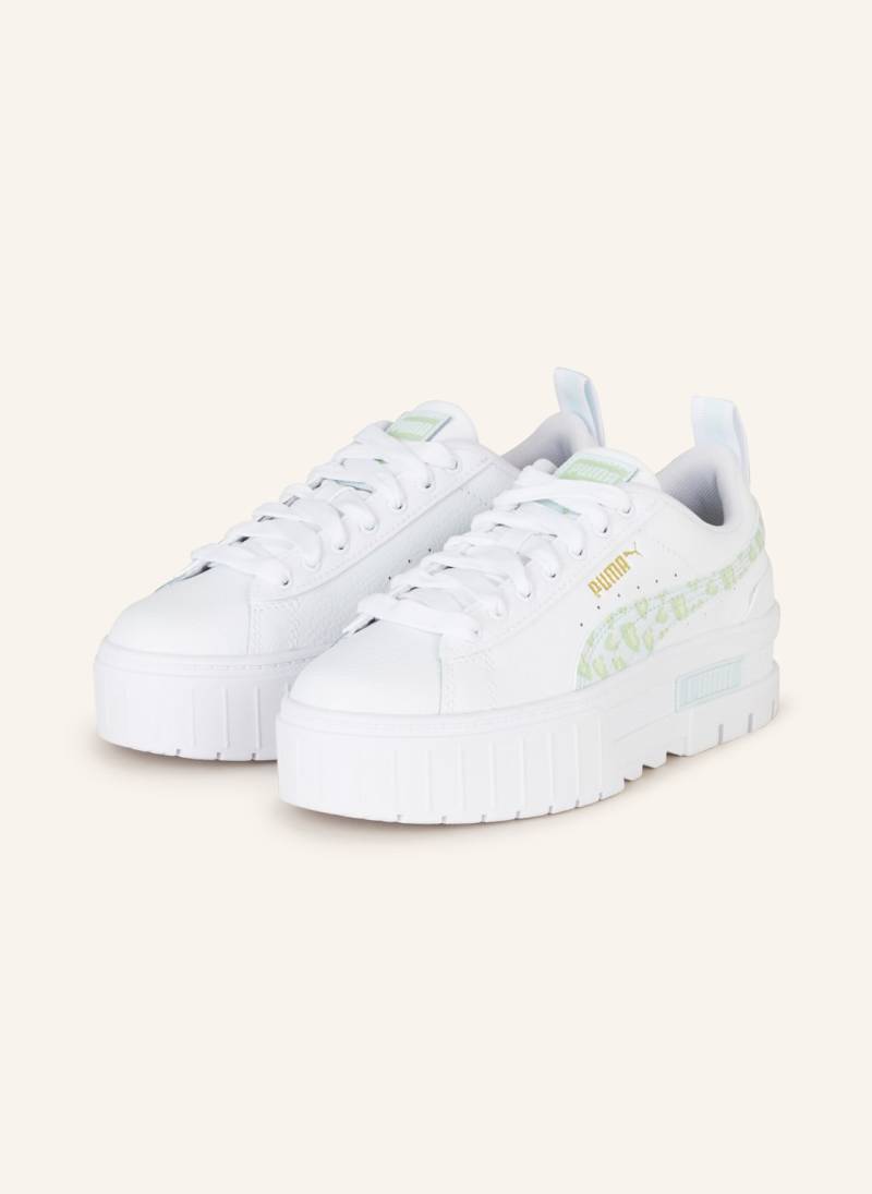 Puma Sneaker Mayze Wild Jr weiss von Puma