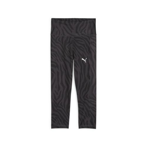 Puma TRAIN FAVORITE AOP High Waist 3/4 Tight G - puma black (Grösse: 152) von Puma