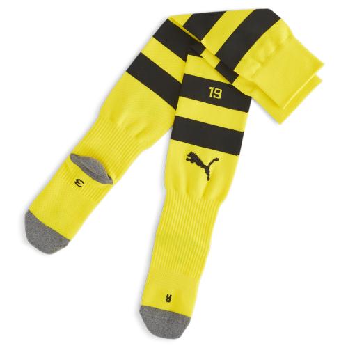 Puma Team BVB Striped Socks Replica - cyber yellow (Grösse: 1) von Puma