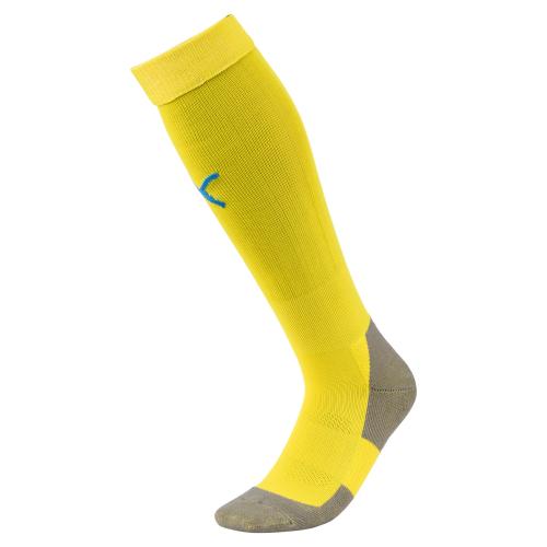 Puma Team LIGA Socks CORE - Cyber Yellow-Electric Blue Lemonade (Grösse: 3) von Puma