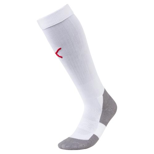 Puma Team LIGA Socks CORE - Puma White-Puma Red (Grösse: 3) von Puma