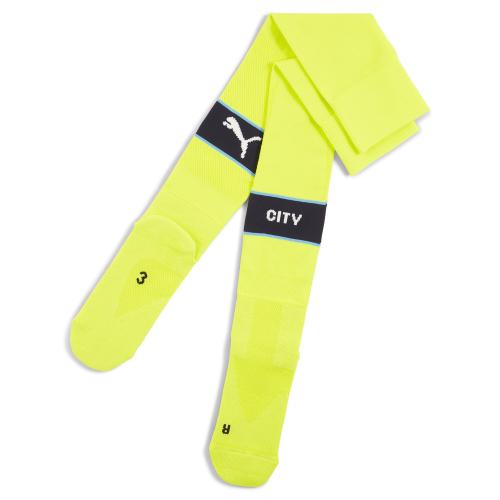 Puma Team MCFC Graphic Socks Replica - yellow glow (Grösse: 1) von Puma