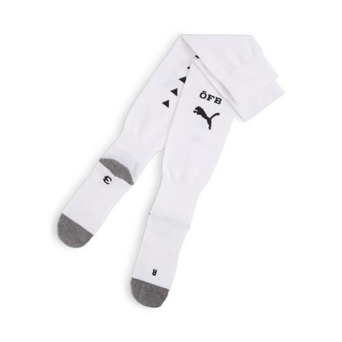 Puma Team ÖFB Stacked Logo Socks Replica - puma white (Grösse: 2) von Puma