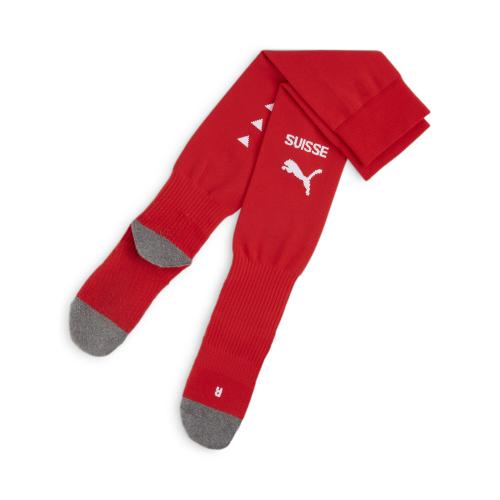 Puma Team SFV Stacked Logo Socks Replica - puma red (Grösse: 4) von Puma