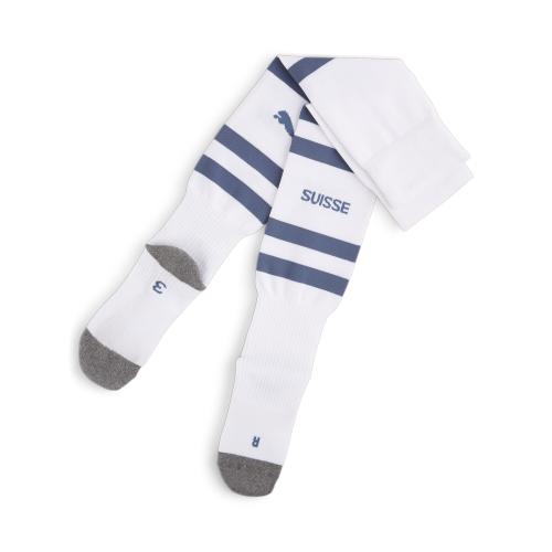 Puma Team SFV Striped Logo Socks Replica - puma white (Grösse: 1) von Puma