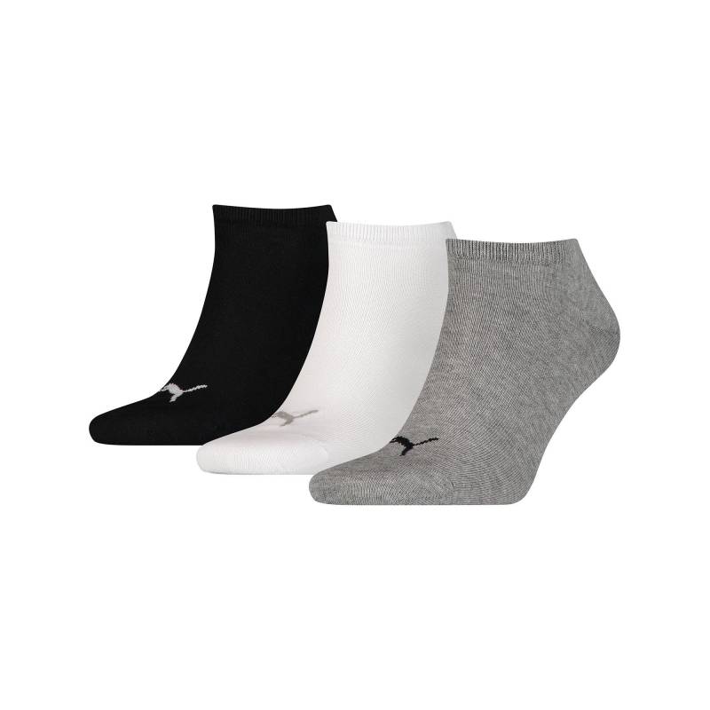 Triopack,sneaker Socken Damen Hellgrau 39-42 von PUMA