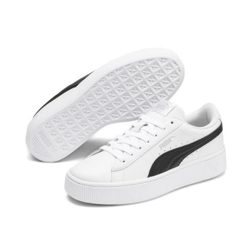 Puma Vikky Stacked L - Puma White-Puma Black (Grösse: 40) von Puma