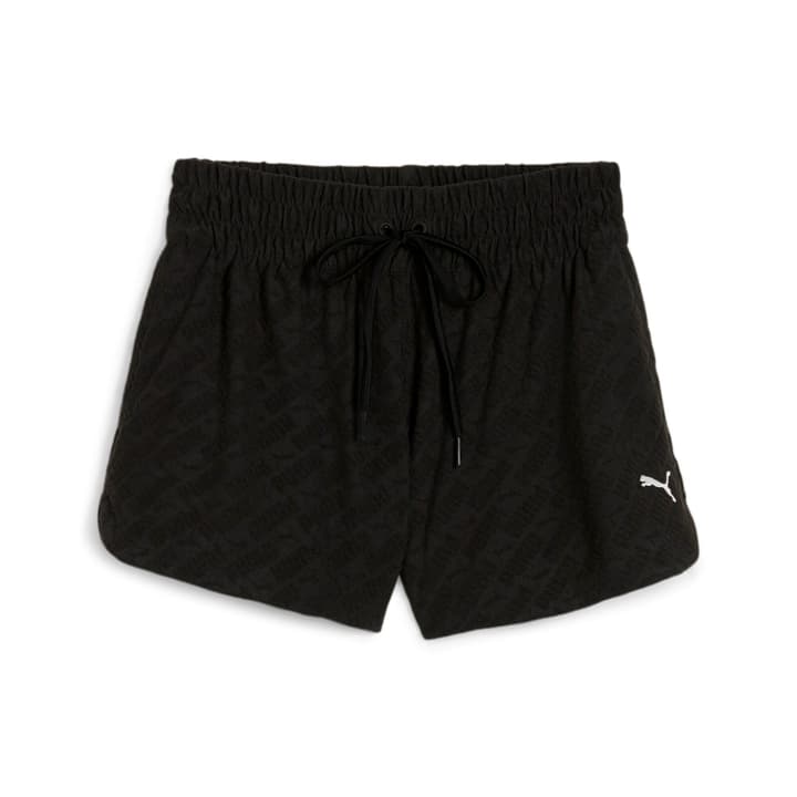 Puma W Branded Fleece HW 3inch Short Shorts schwarz Puma W Branded Fleece HW 3inch Short Shorts schwarz von Puma