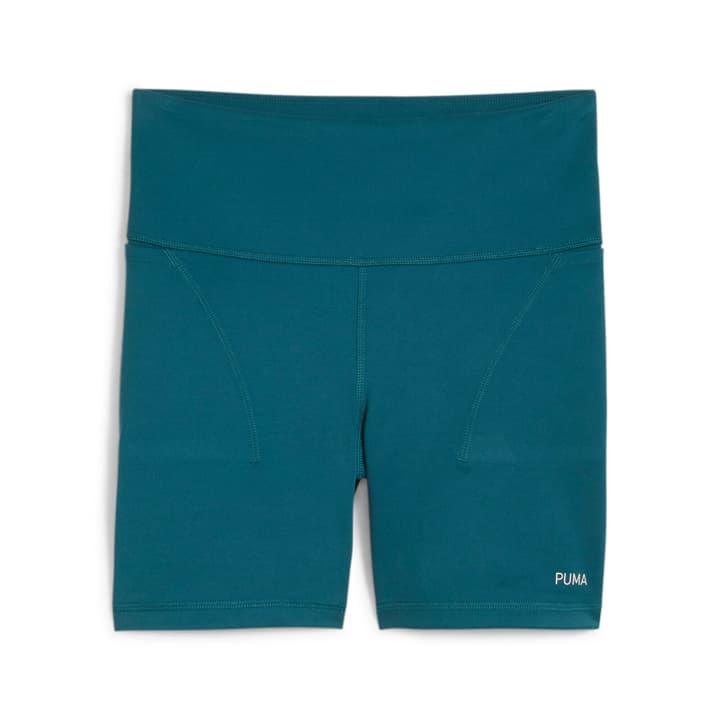 Puma W Cloudspun HW 5inch Tight Short Shorts dunkelgrün von Puma