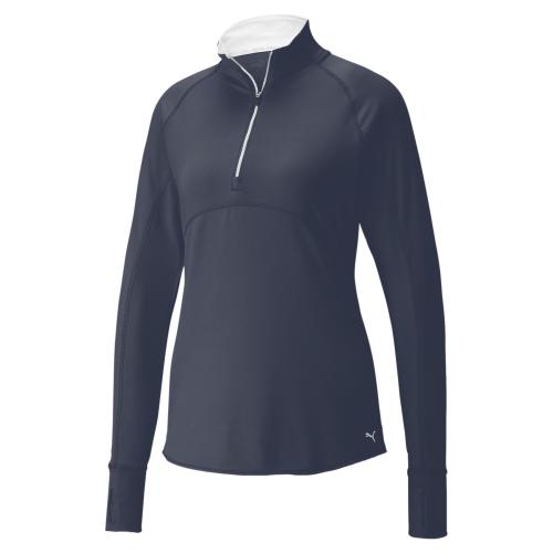 Puma W Gamer 1/4 Zip - Navy Blazer (Grösse: XS) von Puma